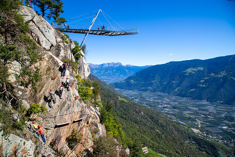 Übungs- und Familienklettersteig KNOTT