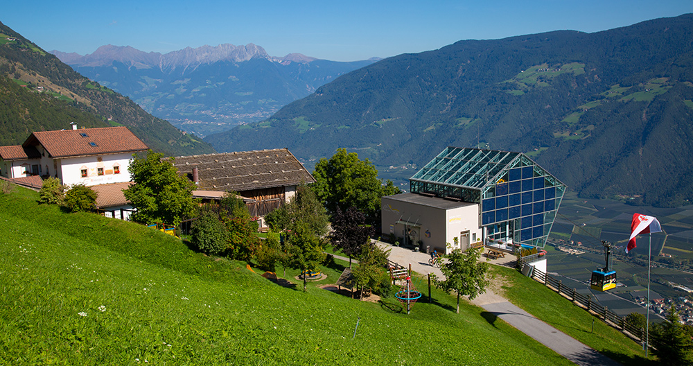 Stazione a monte della funivia Unterstell
