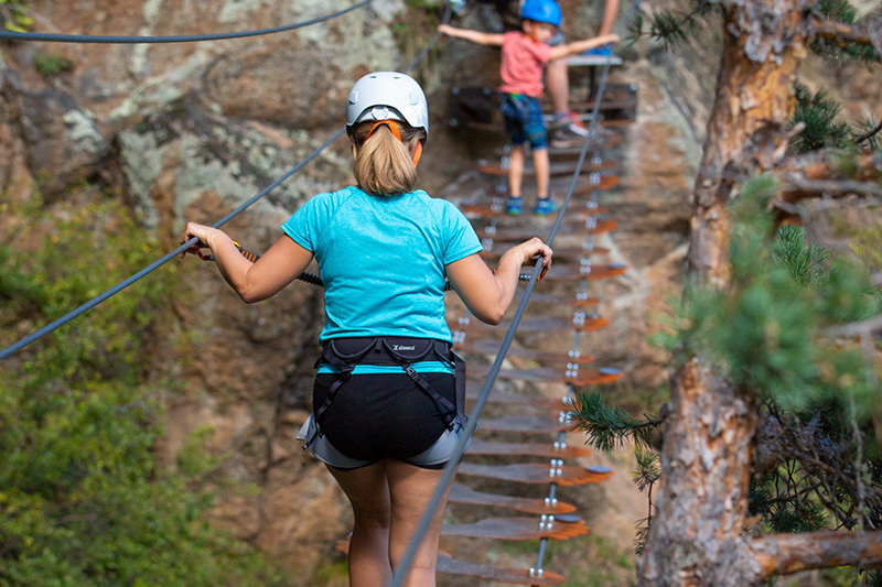Via ferrata d’allenamento e per famiglie KNOTT