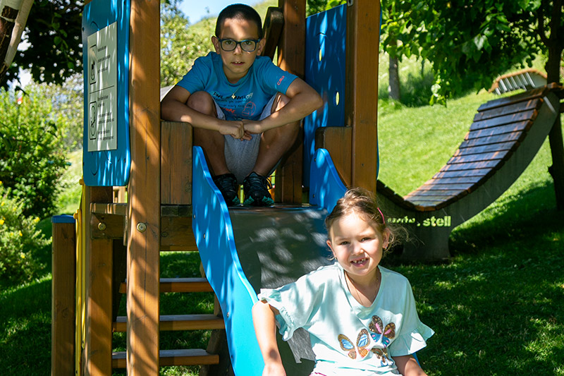 Parco giochi per bambini presso la funivia Unterstell