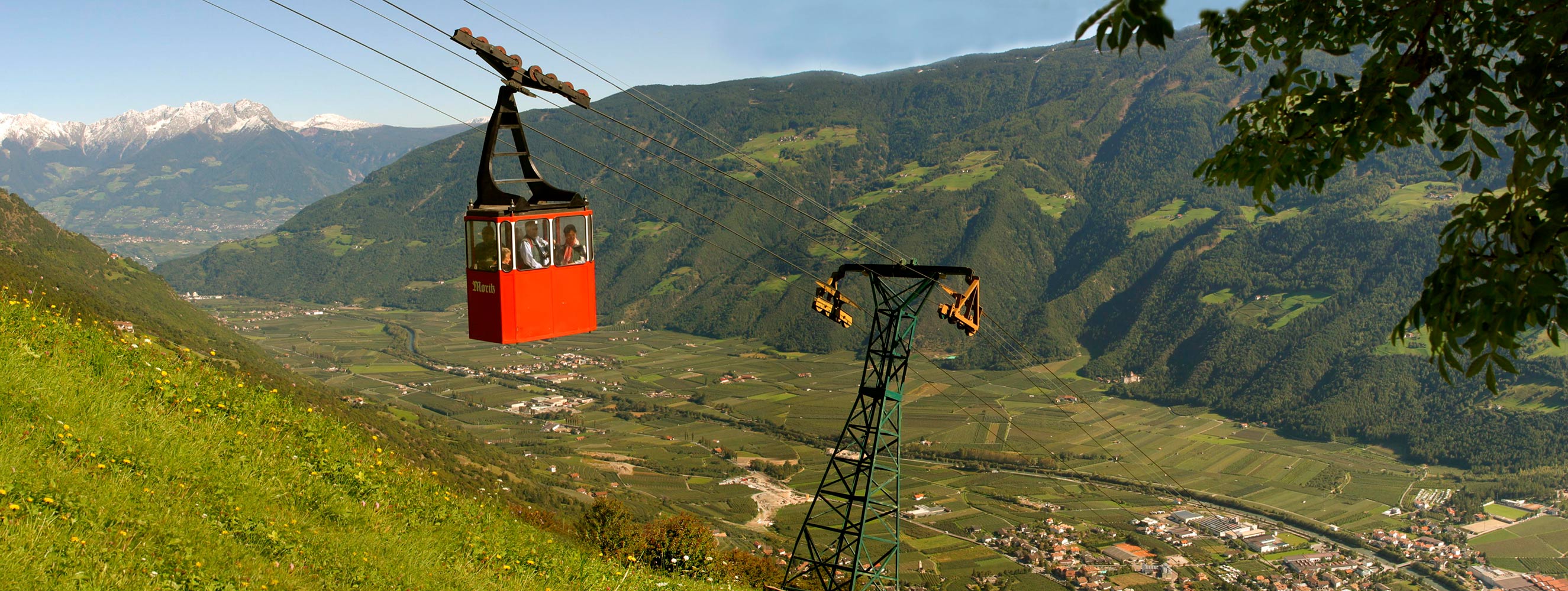 Seilbahn Unterstell in Naturns