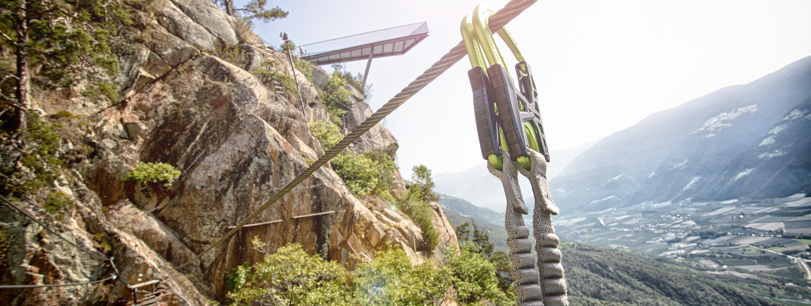 Via ferrata d’allenamento e per famiglie KNOTT