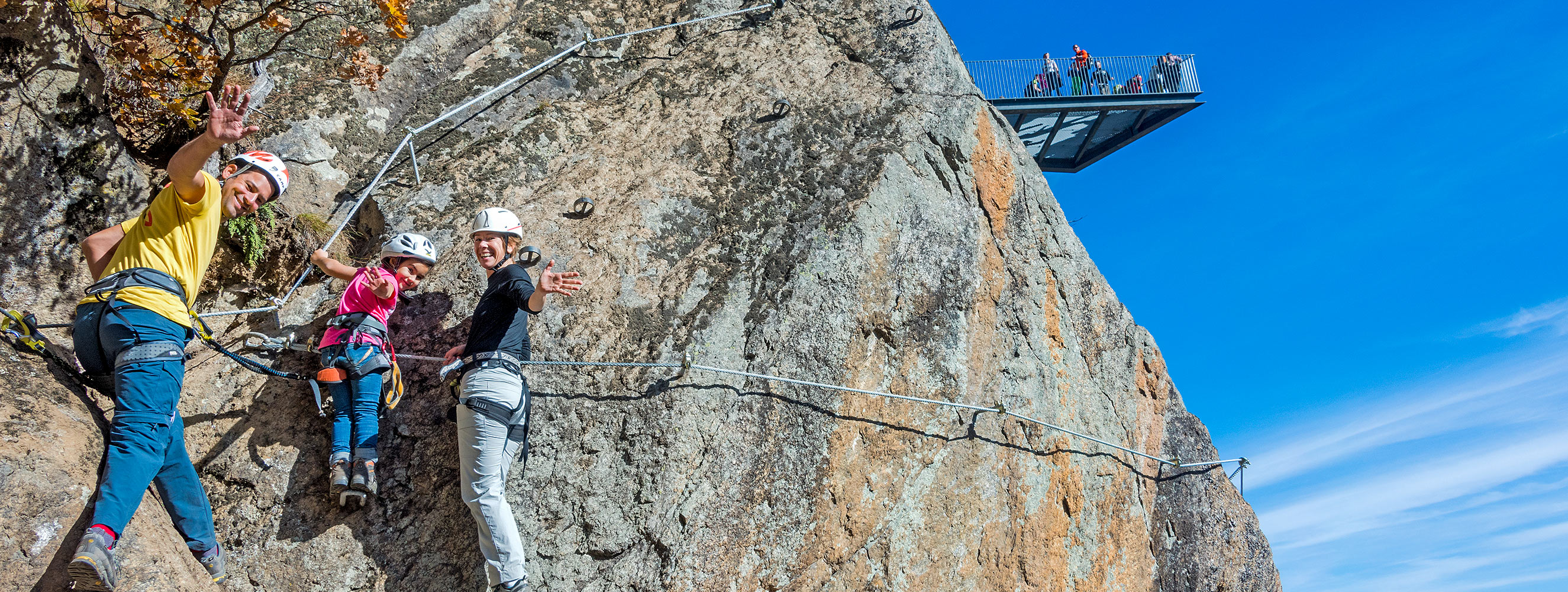 Via ferrata d’allenamento e per famiglie KNOTT