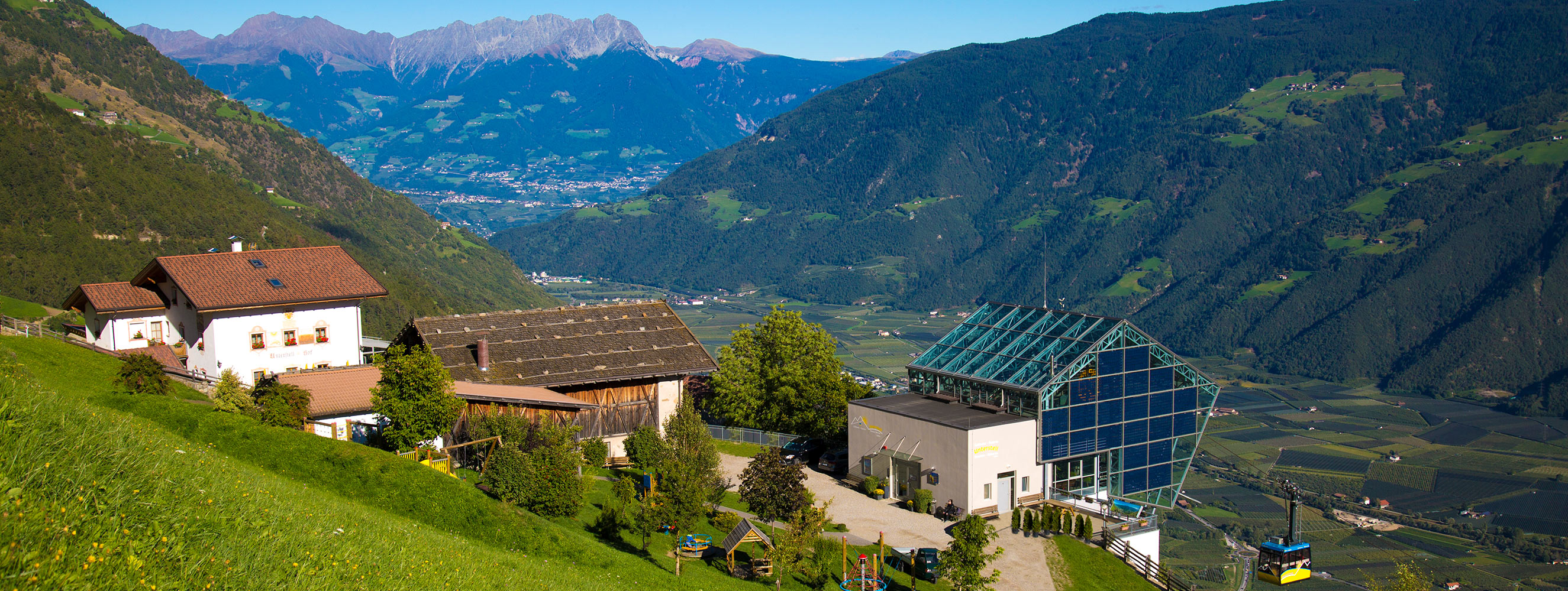 Seilbahn Unterstell in Naturns